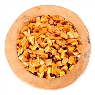 SVĚT OŘÍŠKŮ Mango kostky bez přidaného cukru a SO2 nesířené, natural Váha: 150g