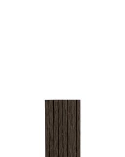 WPC Plotovka tmavě hnědá, 1500x72x12mm, embosovaná Zakončení: Rovné