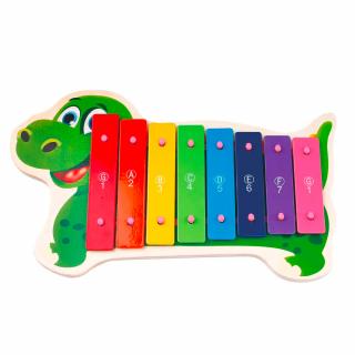 Dětský xylofon - Dinosaur (33x21 cm)