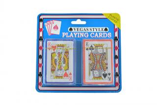 Hrací karty - Vegas Style (2 balíčky)