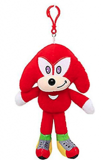 Klíčenka ježek Sonic - Knuckles (červený)
