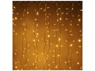 Venkovní vánoční LED závěs - 500 LED (5x1,2m) Teplá bílá