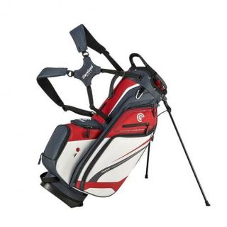 Cleveland Saturday golfový stand bag červeno/bílo/šedý