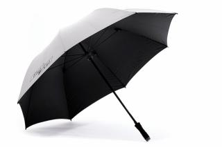 Flat Cat deštník stříbrný