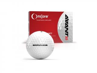 OnCore AVANT 55 golfové míčky bílé 12ks