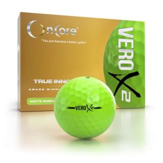 OnCore VERO X2 golfové míčky zelené 12ks