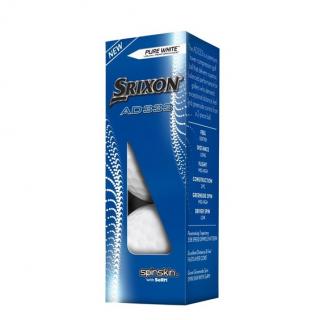 Srixon AD333 golfové míčky bílé 3ks