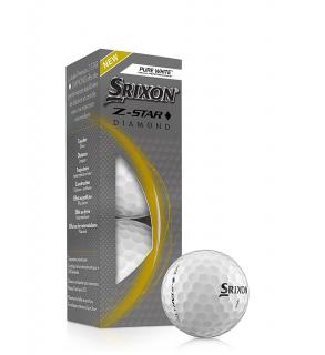 Srixon Z-Star Diamond golfové míčky bílé 3ks