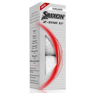 Srixon Z-Star XV golfové míčky bílé 3ks