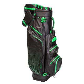 XXIO golfový cartbag 12 waterproof - černo zelený