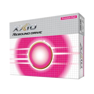XXIO Rebound Drive golfové míčky premium pink 12ks