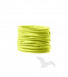 Nákrčník - tubulární šátek barva: žlutá