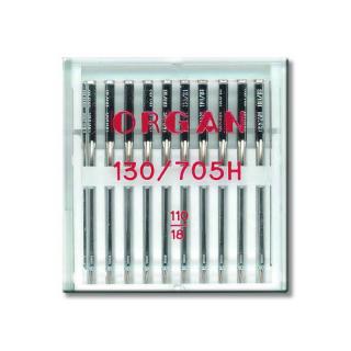 Strojové jehly Organ Standard 100/16 maxi