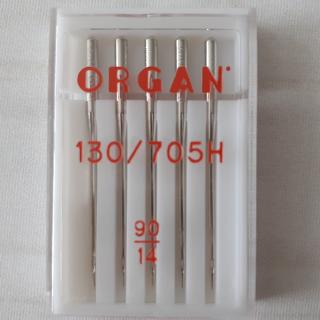 Jehly strojové ORGAN 130/705 H UNIVERSAL 90 5 ks