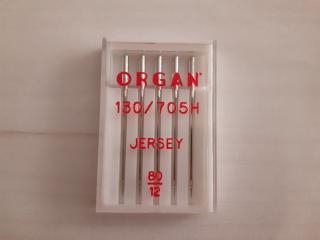 Jehly strojové ORGAN 705 H JERSEY 80 5 ks
