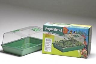 HGA Garden Propagator 43, skleník, tvrdý plast, nevyhřívaný, 38x24x18 cm