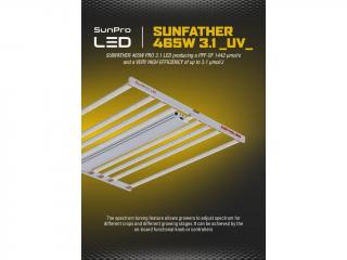 SunPro SUNFATHER 465W -3.1 UV- LED