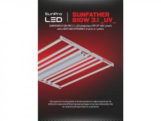 SunPro SUNFATHER 610W -3.1 UV- LED