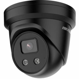 DS-2CD2386G2-IU(BLACK)(2.8mm)(C) (8MPix IP Turret AcuSense kamera; IR 30m, mikrofon, černá)