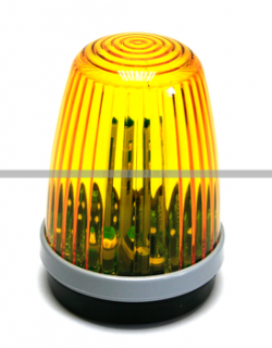 LN8000 - elegantní výstražná LED lampa LUNA 12-24-230 V ac s vestavěným přerušov (LN8000)