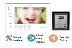 Somfy 1k venkovní modul VsystemPRO Origin (Somfy)