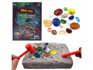 Dětské kreativní archeologické vykopávky Puzzle Hračky Surprise Gem Dig Kit