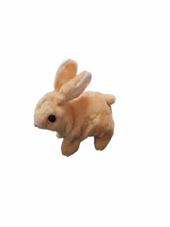 Interaktivní plyšový králíček - hnědý