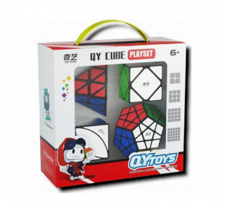 Rubikovy kostky QiYi  cube- Dárkový set