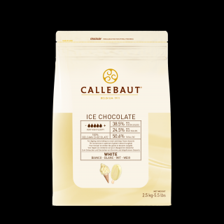 Bílá čokoládová poleva Callebaut  Ice Choc White 2,5kg - ICE-50-WNV-552