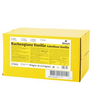 BRAUN CakeGloss poleva vanilka v bloku 2,5 kg