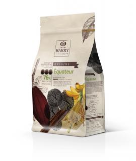 Cacao Barry EQUATEUR (Ekvádor) Single Origin hořká čokoláda (76%) 1 kg - Barry Callebaut