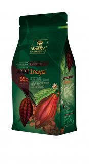 Cacao Barry INAYA couverture čokoláda hořká  (65%) 1 kg - belgická Barry Callebaut