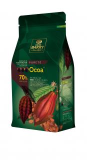 Cacao Barry OCOA couverture hořká čokoláda  (70%) 1kg - belgická Barry Callebaut