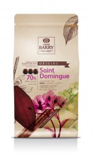 Cacao Barry SAINT DOMINGUE Origin couverture hořká čokoláda (70%) 1kg - Barry Callebaut