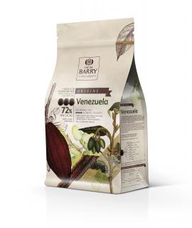 Cacao Barry VENEZUELA Origin couverture hořká čokoláda (72% kakaa) 1 kg - belgická Barry Callebaut