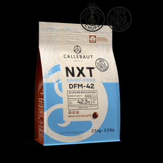 CALLEBAUT NXT DAIRY FREE VEGAN - mléčná čokoláda (42,3%) 2,5 kg