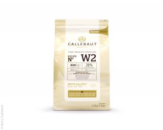 Callebaut W2 2,5kg (28%) bílá čokoláda - belgická Barry Callebaut / W2-E4-U71