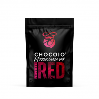 CHOCOIQ GLAZÉ RED (ČERVENÉ) 750g