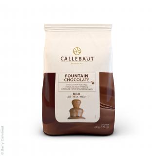 Čokoláda do fontány Callebaut mléčná (37,8%) 2,5 kg - belgická Barry Callebaut