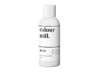 COLOUR MILL potravinářská barva tekutá BÍLÁ (WHITE) 100 ml VELKÉ BALENÍ