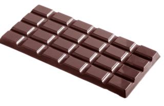 Forma na čokoládu 3x tabulka KLASICKÁ 155x77 mm - CHOCOLATE WORLD polykarbonátová