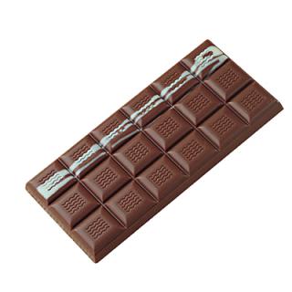 Forma na čokoládu 3x tabulka SE VZOREM 148x74 mm - Martellato polykarbonátová