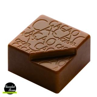 FORMA NA PRALINKY - ČTVEREC CACAO 24ks