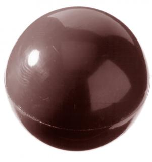Polykarbonátová forma na pralinky - polokoule pr.3cm - CHOCOLATE WORLD