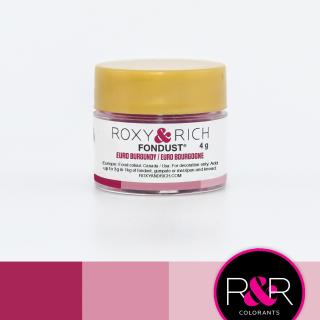 ROXY & RICH BARVA ROZPUSTNÁ VE VODĚ FONDUST - vínová EURO BURGUNDY 4g