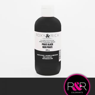 ROXY & RICH Kakaové máslo - ČERNÉ PIRATE BLACK velké balení 225g