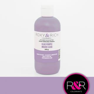 ROXY & RICH KAKAOVÉ MÁSLO - FIALOVÉ  LILAC PURPLE VELKÉ BALENÍ 315g