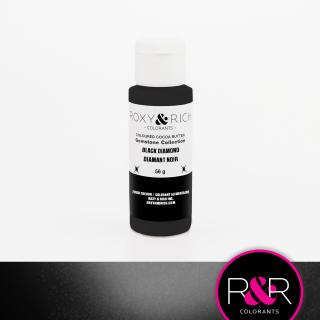 ROXY & RICH Kakaové máslo TŘPYTIVÉ - ČERNÉ BLACK DIAMOND 56g