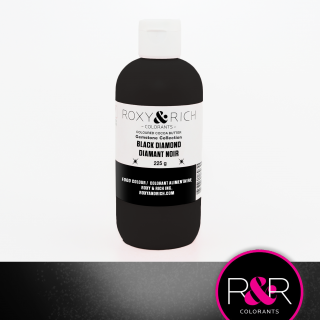 ROXY & RICH KAKAOVÉ MÁSLO TŘPYTIVÉ - ČERNÉ BLACK DIAMOND VELKÉ BALENÍ 225g