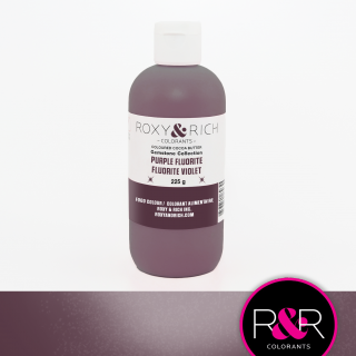 ROXY & RICH KAKAOVÉ MÁSLO TŘPYTIVÉ - FIALOVÉ PURPLE FLUORITE VELKÉ BALENÍ 225g